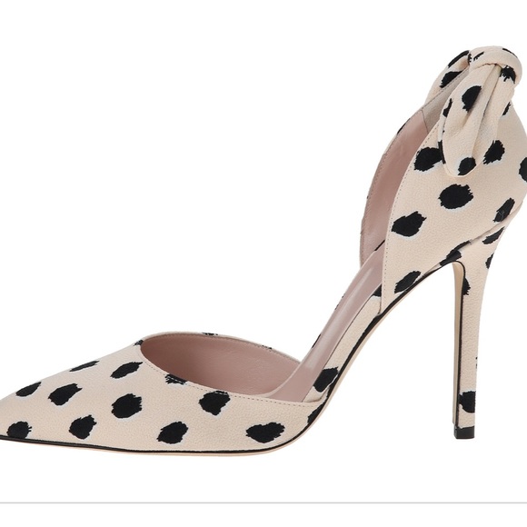 kate spade Shoes - Kate Spade Lula Spotted Cow D’orsay Pump Heels